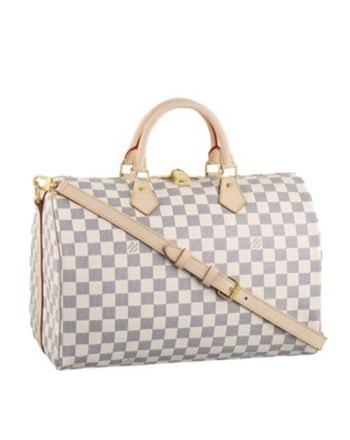 Louis Vuitton Damier Speedy N41002 White